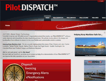 Tablet Screenshot of pilotdispatch.com